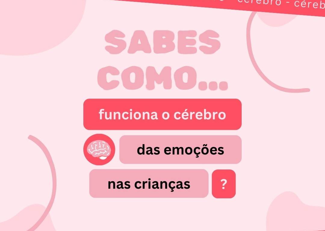 Sabes como… funciona o cérebro das emoções nas crianças?